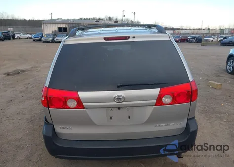 2007 Toyota Sienna Le z USA, uszkodzony, nr VIN 5TDZK23C07S024048